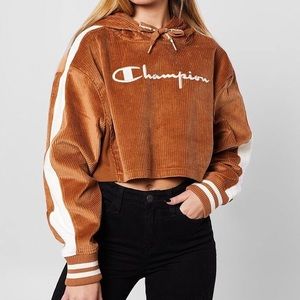 Champion Corduroy Reverse Weave Hoodie